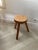 French Pine Wooden Stool, 1960 For Sale - Image 6 of 6
