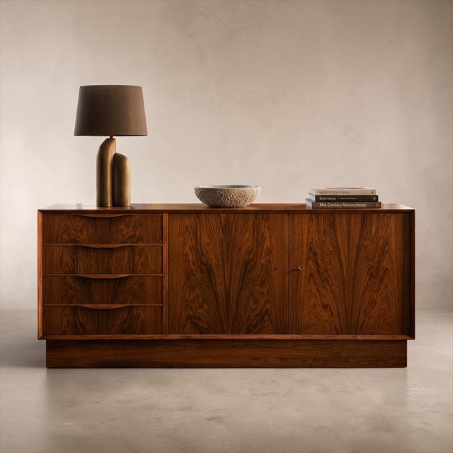 Danish Rosewood Sideboard from Erling Torvits, Denmark, 1960s For Sale - Image 16 of 18