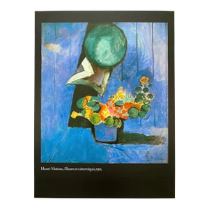 Henri Matisse Vintage 1990 Lithograph Print Modernist French Poster " Fleurs Et Ceramique " 1911