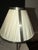 Gallerie des Lampes - Grasshopper Telescoping Table Lamp with metal frame and pleated fabric shade in ivory. Finish is...