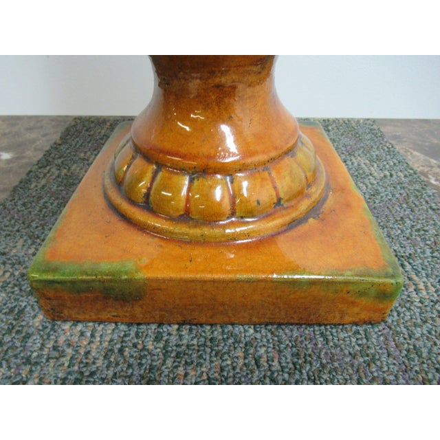 Modern Italian Regency Ceramic Urn For Sale - Image 10 of 13