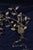 1960s Oversized Italian Hollywood Regency Gilt-Iron Wall Sconce With Crystal Blossoms For Sale - Image 11 of 17