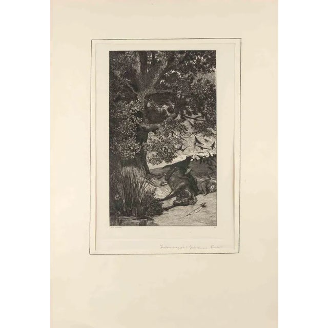 Fallen Rider is a modern artwork realized by Max Klinger in 1881. The artwork belongs to a series of prints called...