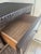 Traditional Vintage Henry Link Woven Wicker 4-Drawer Dresser in Sherwin-Williams Black Bean For Sale - Image 3 of 8