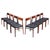 Model 418 Dining Chairs in Rosewood by Arne Vodder for Sibast Mobler, Denmark, 1960, Set of 8 For Sale - Image 17 of 17