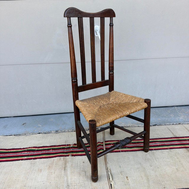 Antique Delaware Valley Banister-Back Side Chair, Circa 1760s For Sale - Image 14 of 14