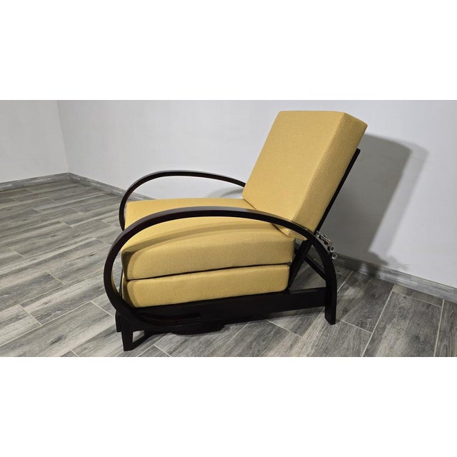 Art Deco Armchair by Jindrich Halabala, in Restored conditions. Designed 1920 to 1949 I have official proof of...