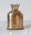 Mid-Century Modern Vintage Brass Money Bag Bank For Sale - Image 3 of 10