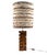 Vintage Hollywood Regency Wood Table Lamp, France, 1970s For Sale - Image 10 of 12
