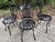 Francois Carre Antique Original Parisian Park Chairs, Circa 1880 - A Trio For Sale In Atlanta - Image 6 of 7