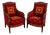 Empire Mahogany Chairs, Set of 2 For Sale