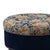 Contemporary Traditional Tufted Round Ottoman For Sale - Image 3 of 3