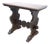 Antique Italian Walnut Low Table For Sale