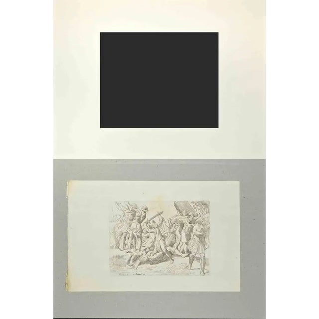 Samuel 17 - Old Testament Story is an Etching print realized by the artist Sisto Badalocchio. About The Old Testament...