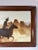 1980s Vintage Kenneth Rustic Western Cowboy Oil on Canvas Painting – Framed For Sale - Image 5 of 15