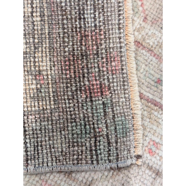 Textile Pasargad DC Vintage Decorative Turkish Oushak Rug For Sale - Image 7 of 15