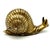 Vintage Brass Snail Figurine For Sale In Austin - Image 6 of 9
