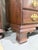 Late 20th Century Statton Old Towne Cherry Secretary Bookcase With Broken Pediment For Sale - Image 10 of 11