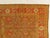 Antique Oushak Carpet, Oriental Rug, Handmade Green, Saffron, Ivory and Coral For Sale - Image 17 of 18