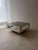 Brown Space Age Coffee Table in White Smoked Glass and Wenge Wood, 1970s For Sale - Image 8 of 11
