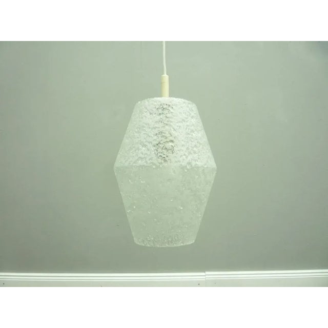 Mid-Century Glass Pendant Lamp, 1960s For Sale - Image 10 of 10