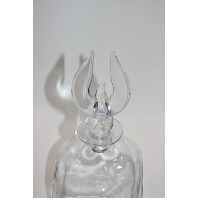 Steuben Lloyd Atkins Eagle Decanter Signed For Sale In Miami - Image 6 of 12