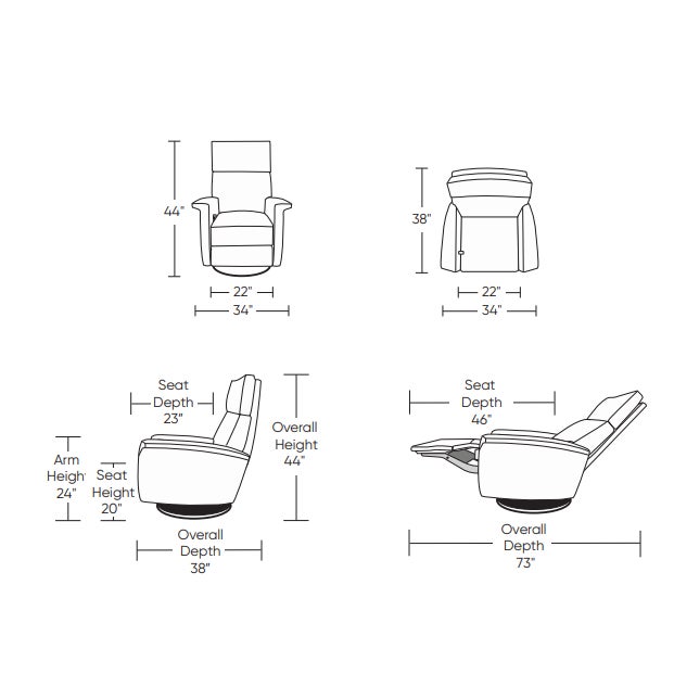 Traditional Felix Comofrt Recliner - Xt For Sale - Image 3 of 3