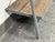 Restoration Hardware Industrial Leaning Wood & Metal Shelving Unit For Sale - Image 10 of 12