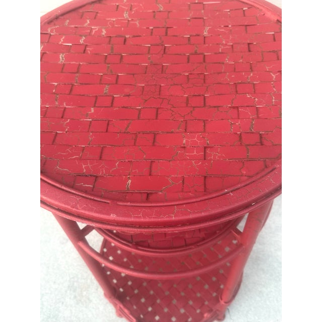 Large Heavy Iron Vintage Chinoiserie Plant Stand For Sale - Image 11 of 12