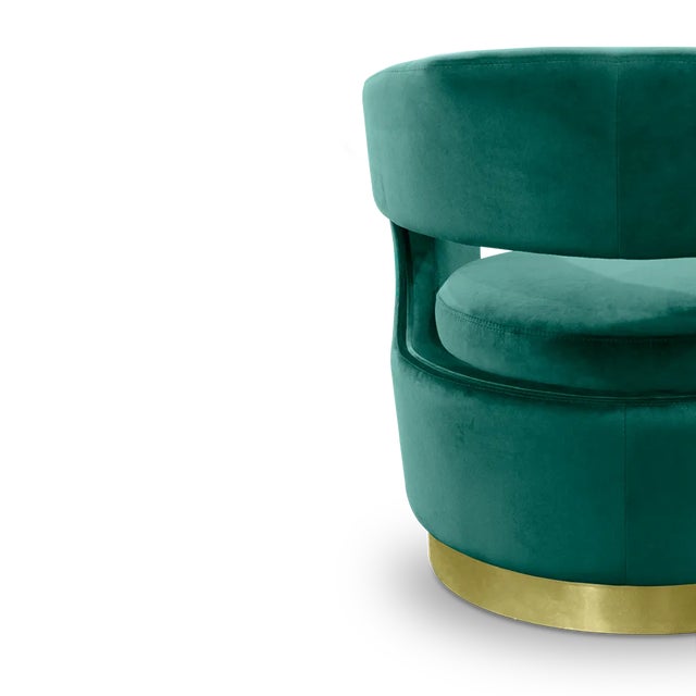 Ellen Armchair by Essential Home For Sale - Image 4 of 5