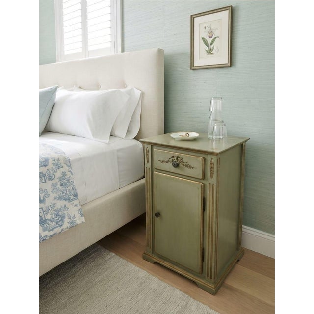 Vintage French Neoclassical Style Painted Accent Cabinet For Sale - Image 12 of 12