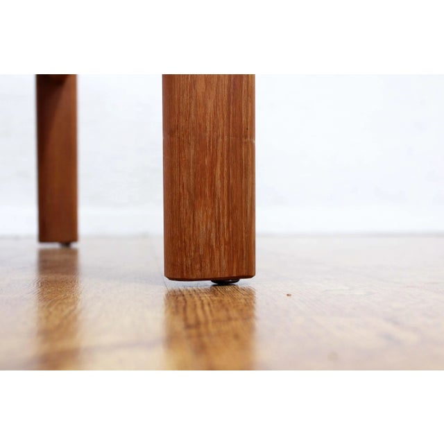 Danish Solid Teak Coffee Table by Niels Bach, 1970s For Sale - Image 10 of 12