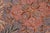 Art Nouveau 1990's Floral Pak-Persian Gray/Pink Wool Round Rug - 8'1'' X 8'3'' For Sale - Image 4 of 8