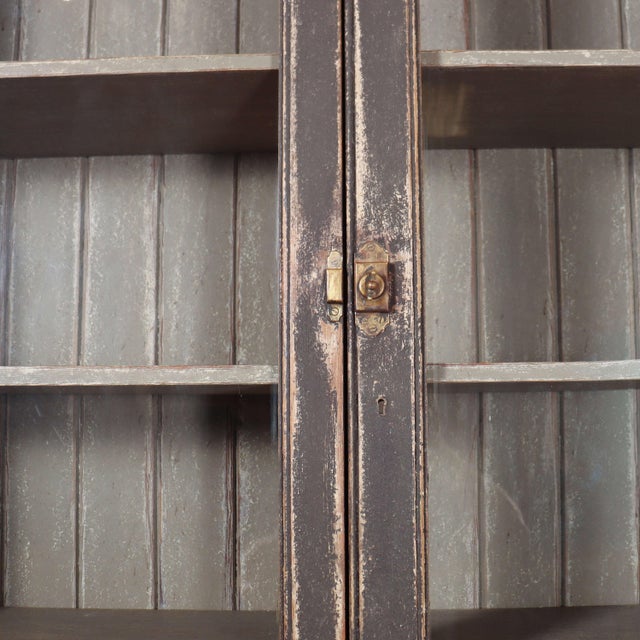 English Glazed Display Bookcase For Sale - Image 6 of 16