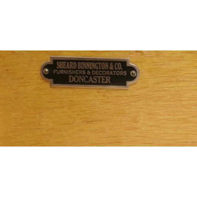 Wood Arts and Crafts Chest of Drawers, 1920 For Sale - Image 7 of 8