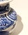 Vintage Blue Garniture Set in Porcelain from Delft, 1950s, Set of 3 For Sale - Image 11 of 18