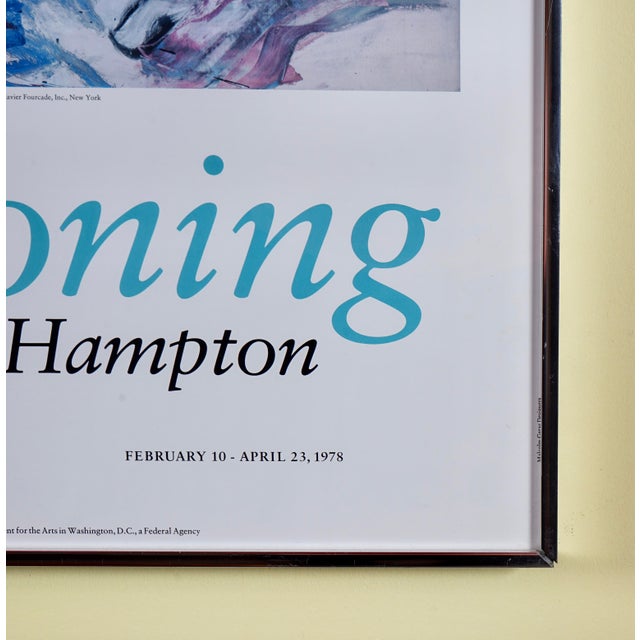 Blue Willem De Kooning - De Kooning in East Hampton 1978 Lithograph For Sale - Image 8 of 9