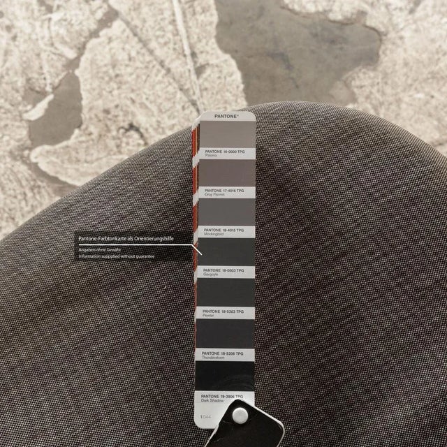 Ottawa Chairs in Grey and White Fabric from BoConcept, Set of 6 For Sale - Image 5 of 14