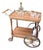 Hollywood Regency-Style Mobile Bar Cart, 1970s For Sale