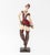 Josepha (French, b. 1950) Standing Woman Wearing a Red Dress Resin Sculpture, signed and numbered edition "21/30" to...