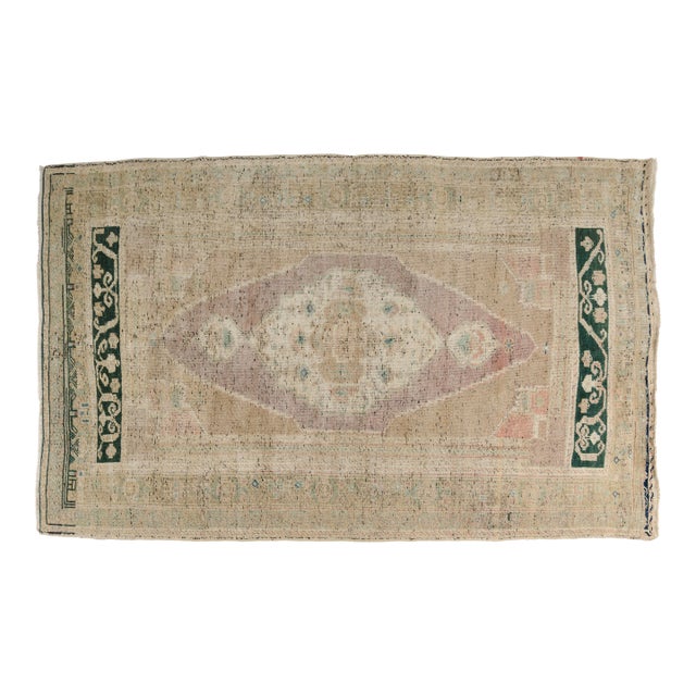 Mid 20th Century Oushak Anatolian Decorative Rug For Sale