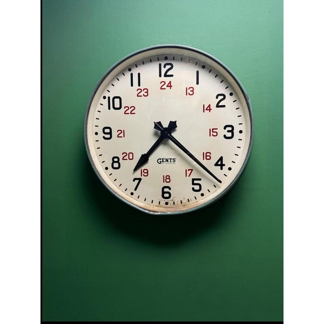 Welsh Railway Clocks by Gents of Leicester, 1950s For Sale - Image 11 of 11