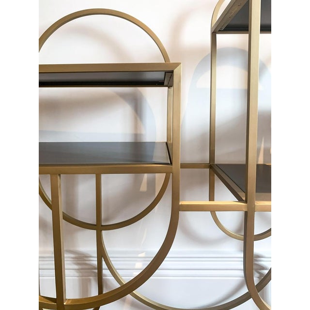Early 21st Century Brushed Brass Apollo Book Shelf from Lara Bohinc, 2015 For Sale - Image 5 of 11