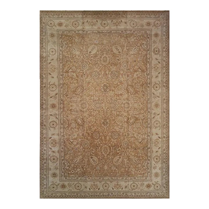 1990s Handwoven Persian Mahal Style Area Rug 14’0″ X 20’0″ | Chairish