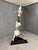Metal Brad Howe Large Postmodern Abstract Mixed Metal Sculpture on Base, Signed For Sale - Image 7 of 7
