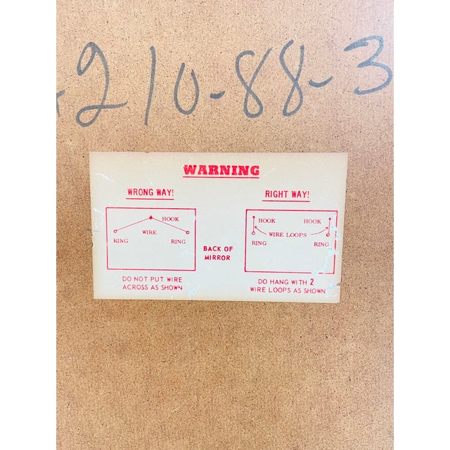 1940s Carved Giltwood Wall Mirror, Rococo Revival For Sale - Image 18 of 18