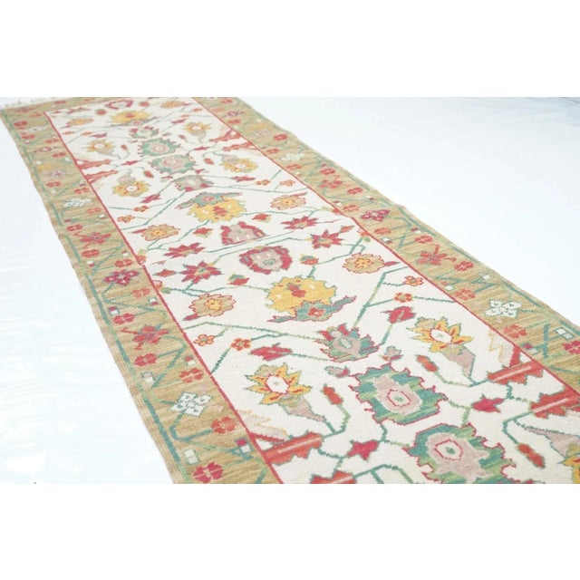 Textile Sumak Runner 2'6'' X 8' For Sale - Image 7 of 10