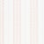 Sample - Schumacher Nauset Stripe Wallpaper in Blush For Sale