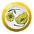 Ceramic 1970s Mikasa Duplex Duet Yellow Poppy Chop Plate Designed by Ben Seibel For Sale - Image 7 of 13