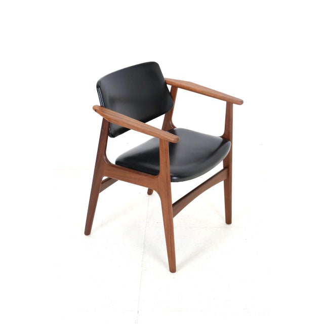 1970s Danish Mid-Century Teak Armchair, 1960s by Arne Vodder For Sale - Image 5 of 14